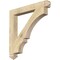 Ekena Millwork Balboa Arts & Crafts Rough Sawn Bracket, Douglas Fir, 4"W x 34"D x 34"H BKT04X34X34BOA03RDF - alternate 1